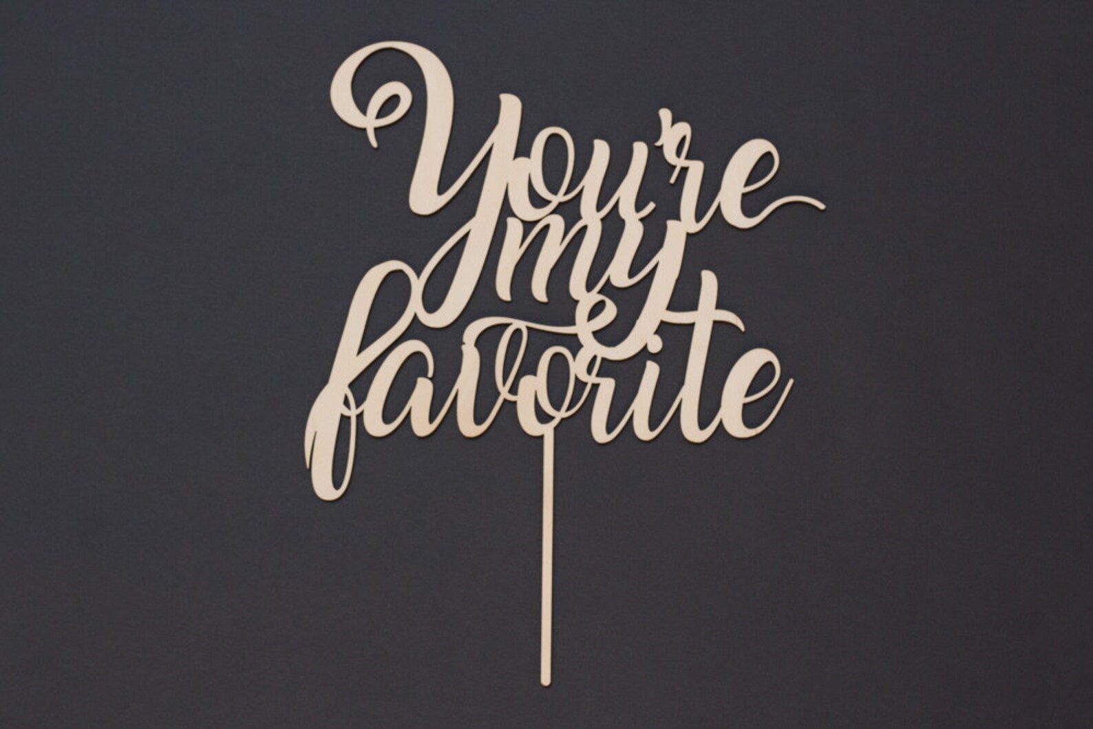You're My Favorite Wedding Cake Topper Cute Cake Topper Etsy