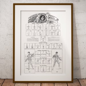 Vintage Fitness Poster | Thomas Inch Strongman | Vintage Bodybuilding Wall Art | Gym Poster | Bodybuilding Poster | INSTANT DOWNLOAD