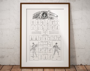 Vintage Fitness Poster | Thomas Inch Strongman | Vintage Bodybuilding Wall Art | Gym Poster | Bodybuilding Poster | INSTANT DOWNLOAD