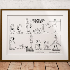 Vintage School Poster, School Gym Poster, Vintage Fitness, Retro Gym Poster, Gymnastics Poster, INSTANT DOWNLOAD