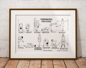 Vintage School Poster, School Gym Poster, Vintage Fitness, Retro Gym Poster, Gymnastics Poster, INSTANT DOWNLOAD