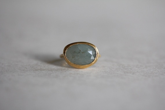 Sea Aquamarine ring