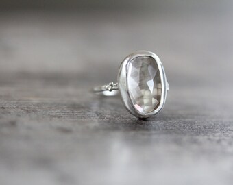 Air Smokey Quartz ring