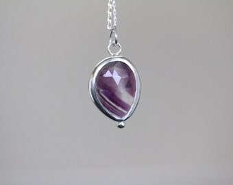 Grains Fluorite Pendant