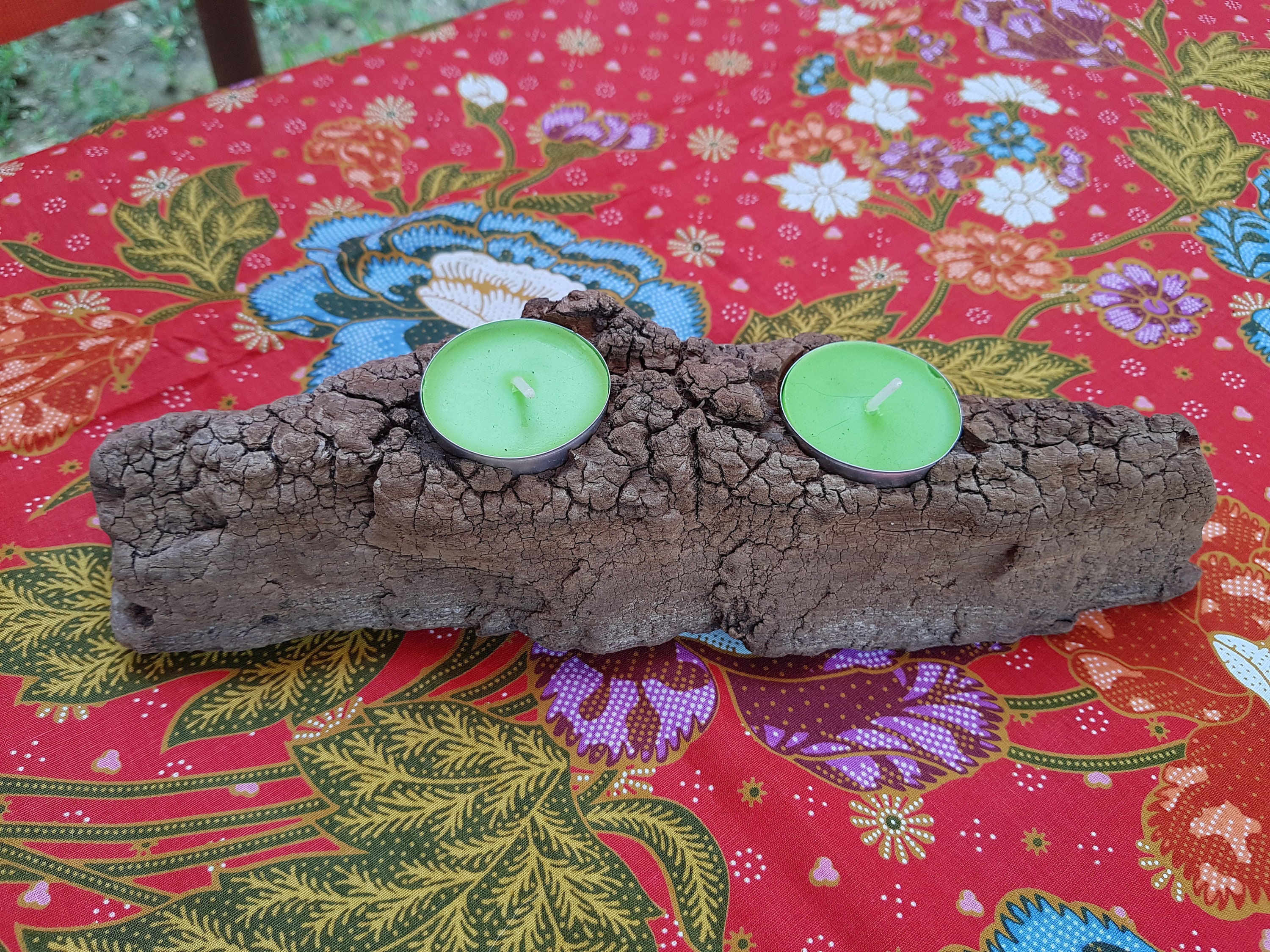 Bougeoir Bois Flotté