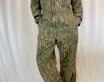 Vintage 60's Wall's Camo Boilersuit / Coveralls