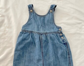 Vintage 90's Baby Gap Denim Overalls