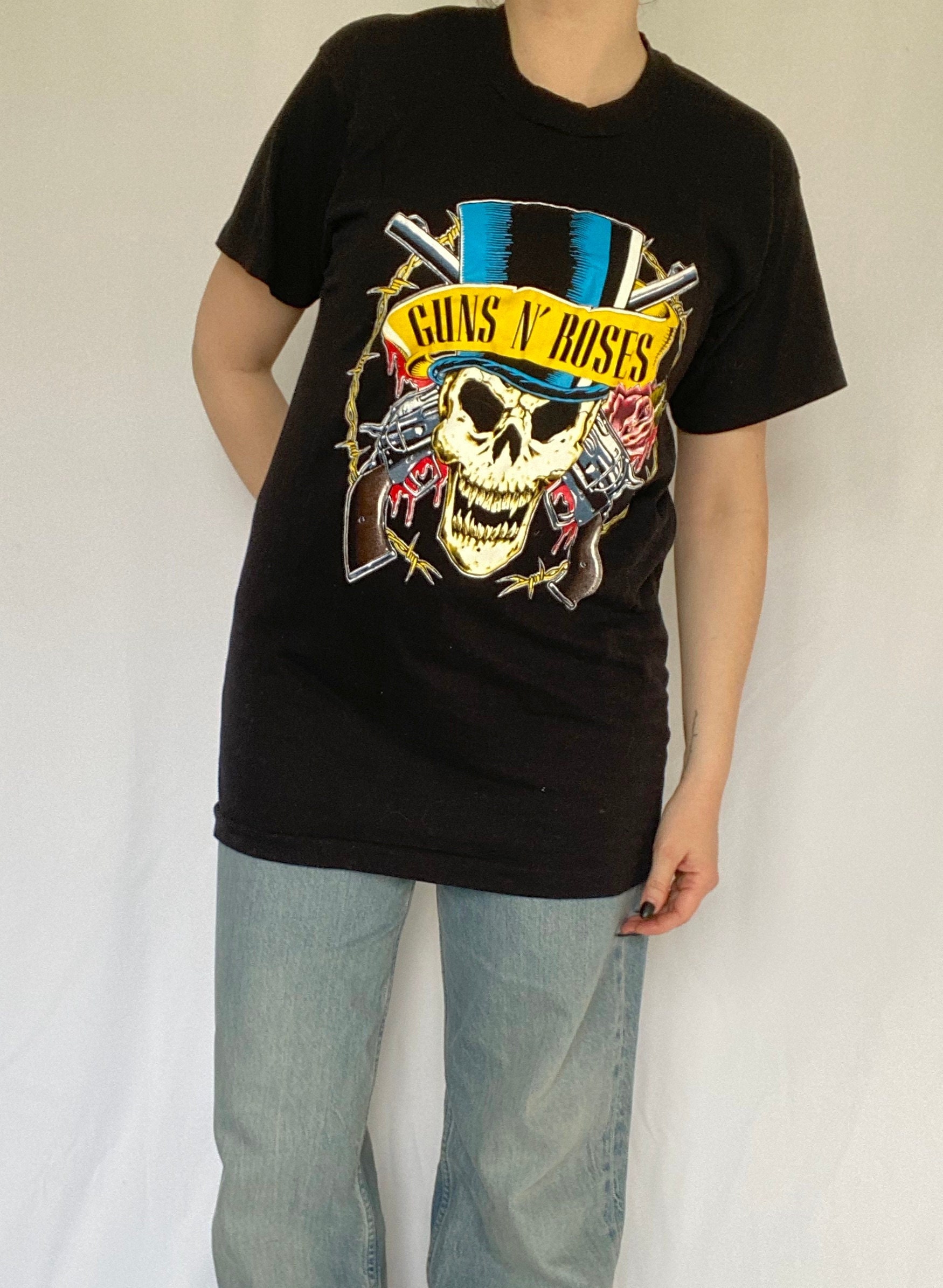 ガンズアンドローゼズ XL オフィシャル Tシャツ マザーファッカー 1991 Guns N Roses XL Official T Shirt Motherf er 1991 No.yp1193