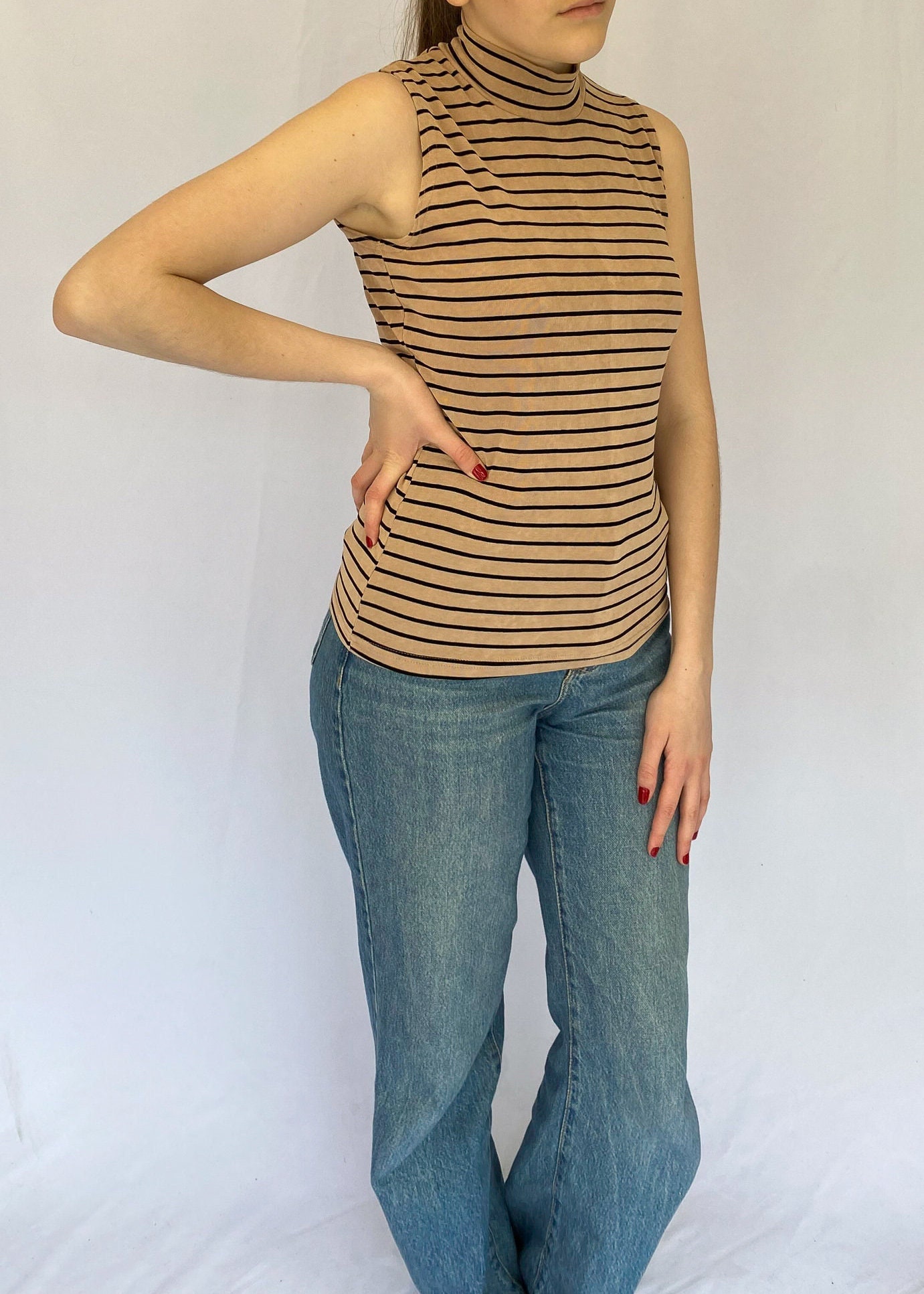 Schnittherzchen relaxed cheap jeans