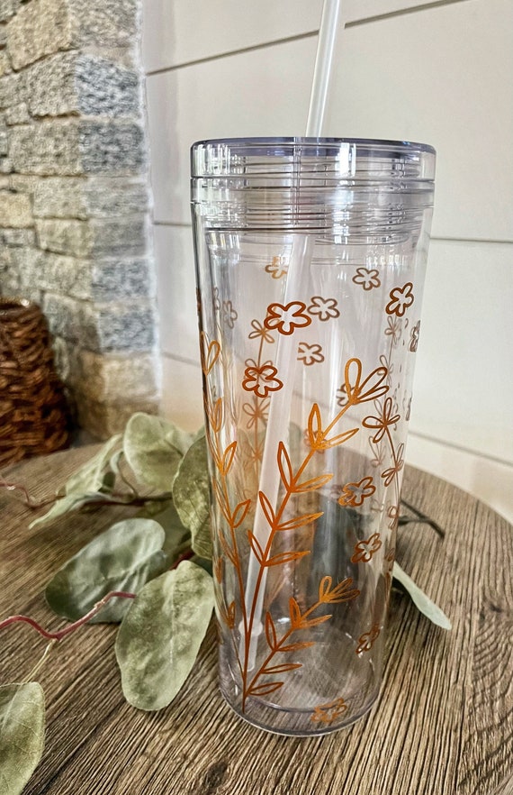 Bumble Bee Tumbler-aesthetic Tumbler-glass Tumbler-iced Coffee