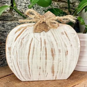 Handmade Wooden Pumpkin | Pumpkin Decor | Wood Pumpkin Decor | Fall Decor | Fall Farmhouse Pumpkin | Thanksgiving Decor