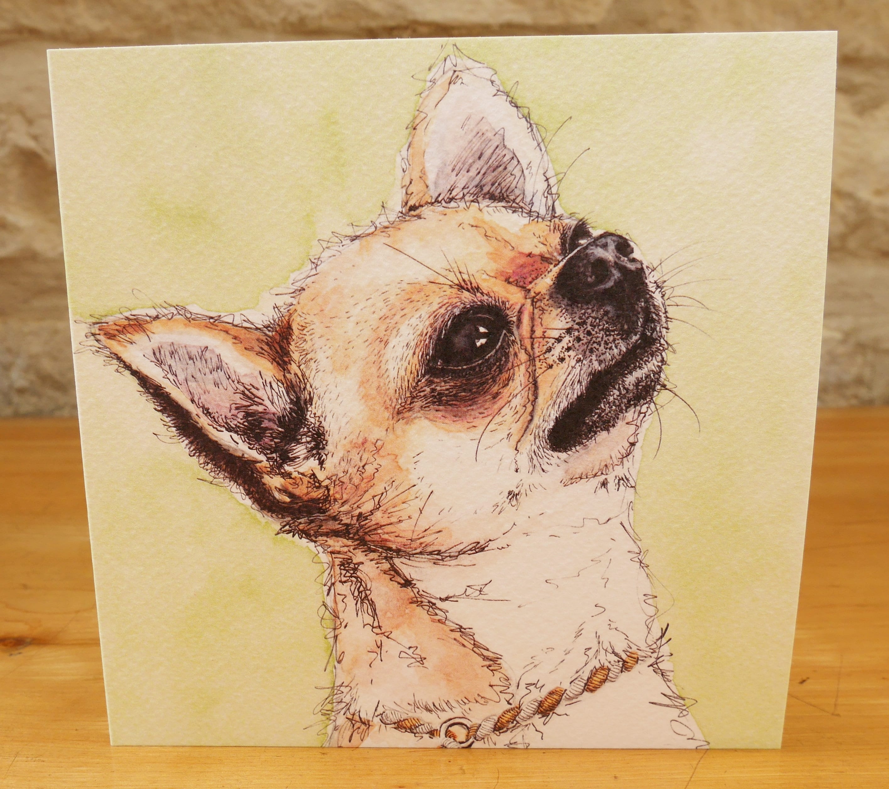 Картины по номерам чихуахуа на холсте