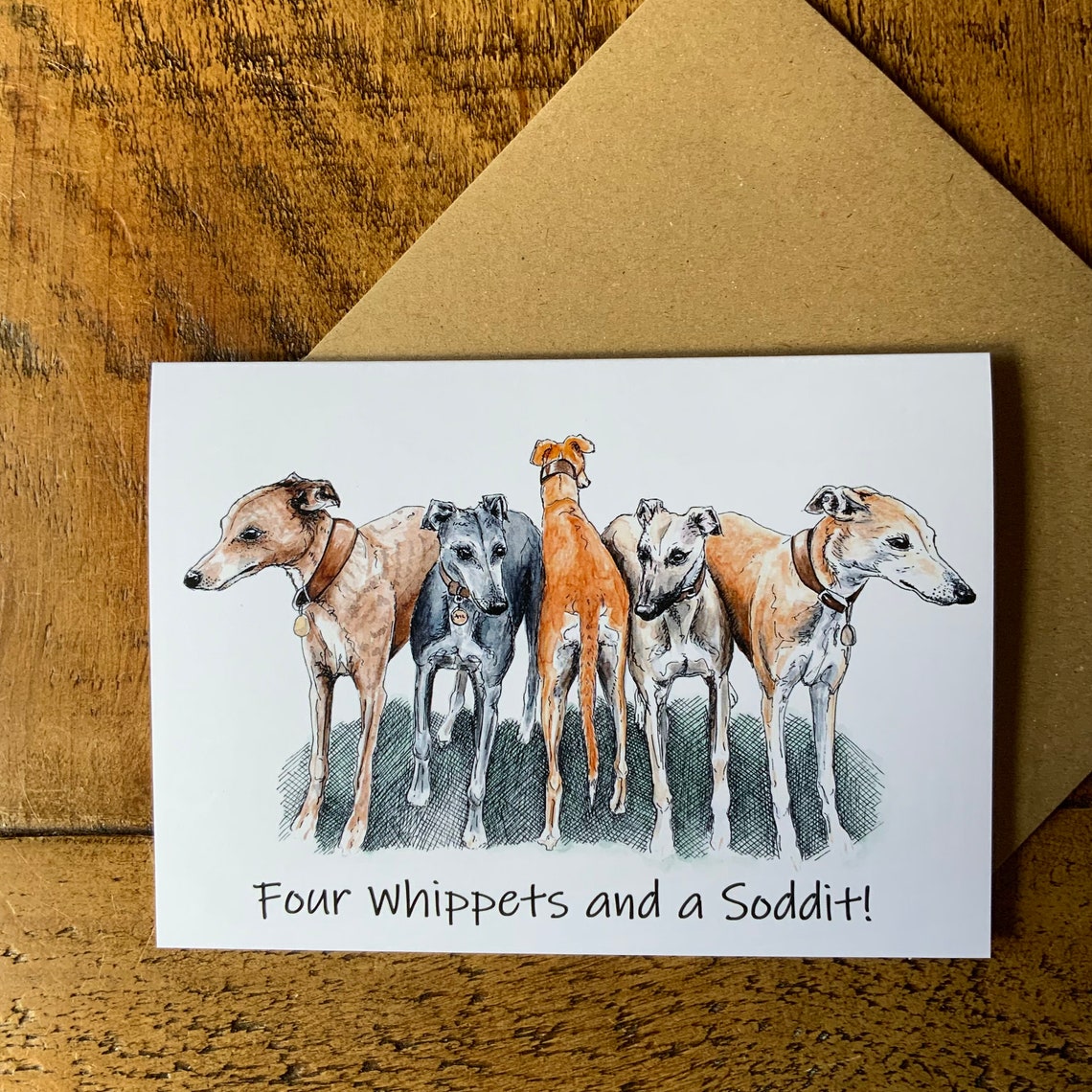 Funny Whippet Card Whippets Whippet Card Whippet Owners Etsy