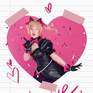 Overwatch BLACK CAT D.VA Cosplay Costume legendary Skin Etsy Canada