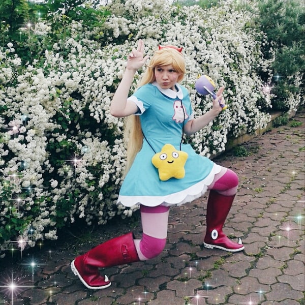 Stern Schmetterling Stern gegen die Mächte des Bösen Cosplay Kostüm