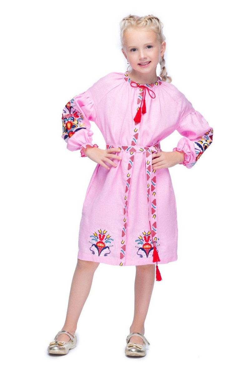 Embroidered Dress gift for Her Gift for Christmas Gift for daughter Dress for girl Embroidered Dress Dress Ukrainian Vyshyvanka