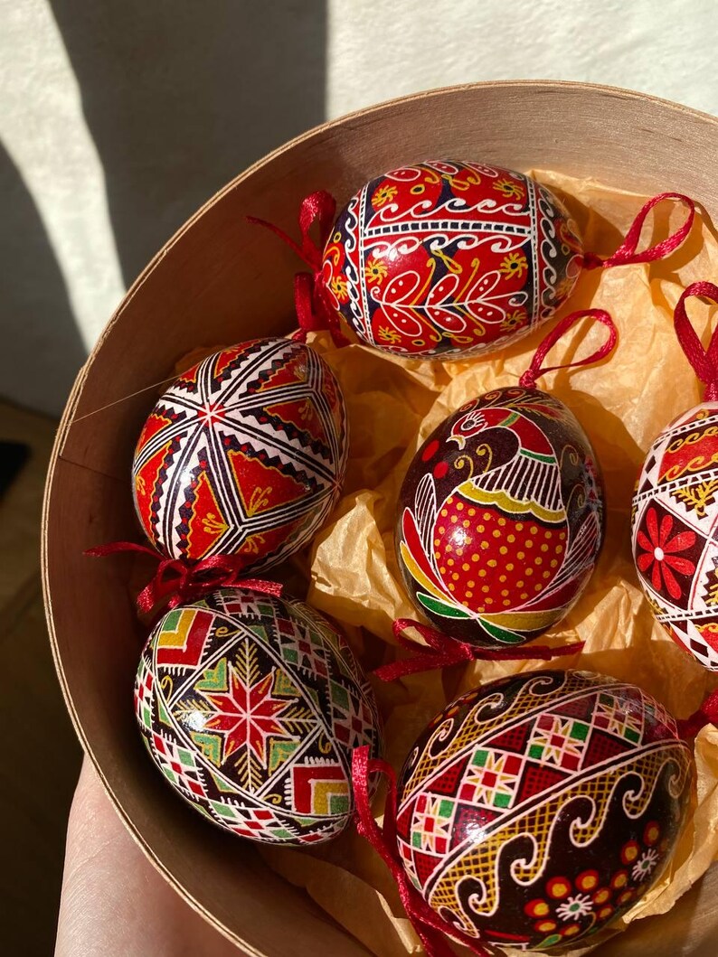 Real Ukrainian Pysanky, Chicken Pysanka, High Quality Easter Egg Hand ...