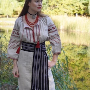 Ukrainian Krajka Width 10cm length 3m Hutsul belts Krayka cossack woven sash belt Hippie Folk Ethnic, Slavic Belt, Sash, Kushak, Sharovary