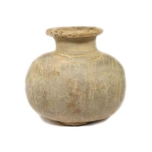 Genuine Ancient Vase  Cocoon Wine Hu Earthenware Pottery Ancient Chinese Han Dynasty BC200 Storage Extraordinary Decanter Ancient Jar #63309