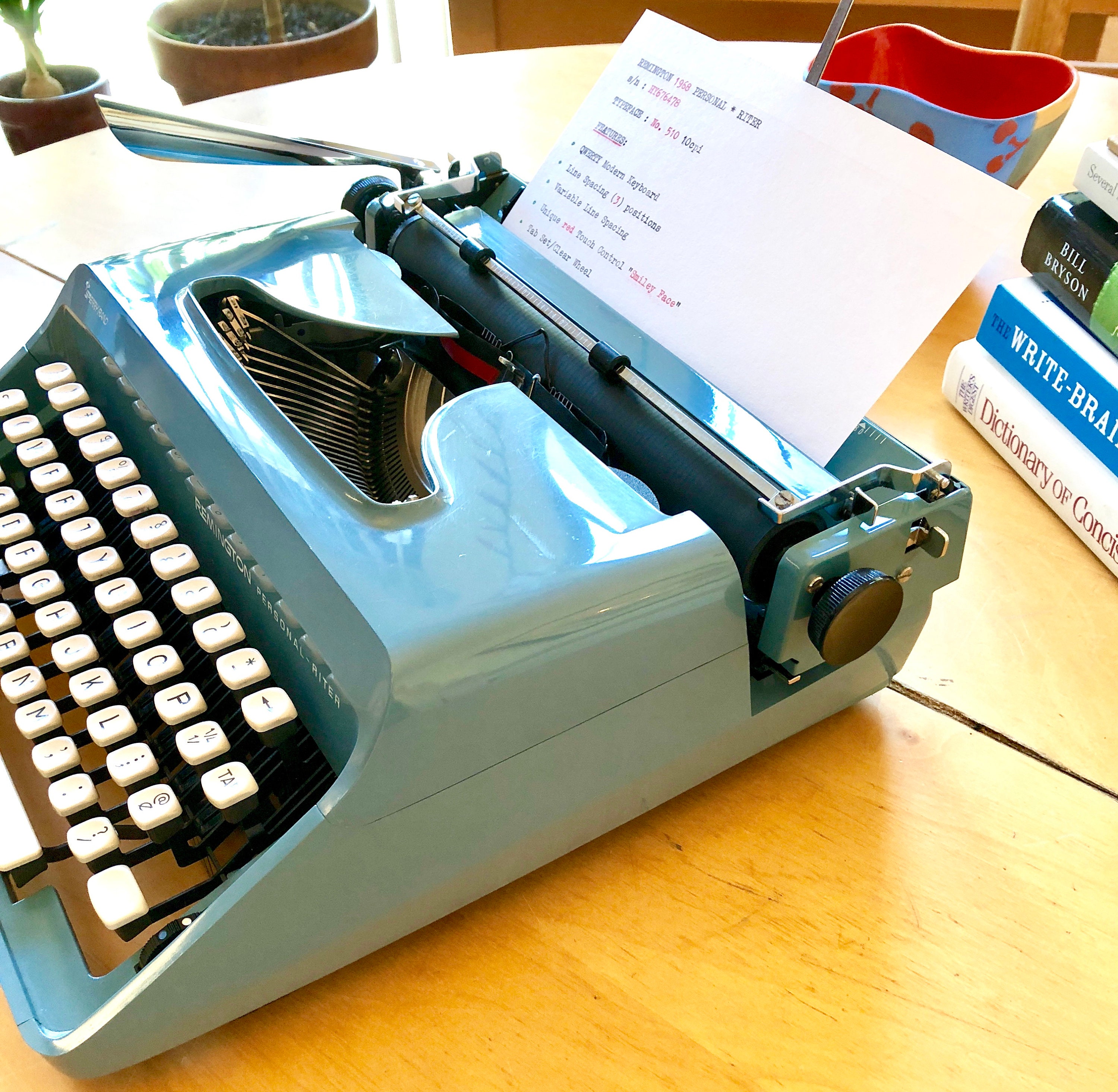 1968 Remington PERSONAL-RITER *ULTRA-Portable* Working, Manual Typewriter