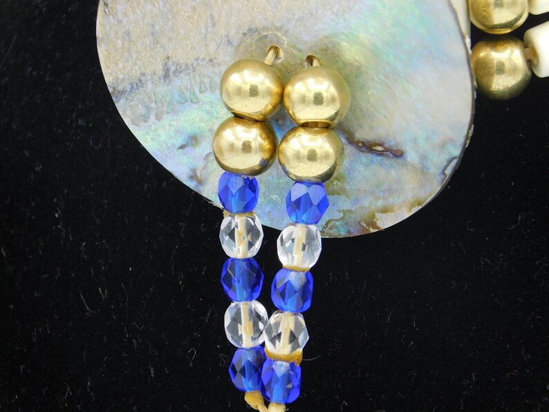 Beaded Hair Pipe Choker Handmade Native American Jewelry Etsy