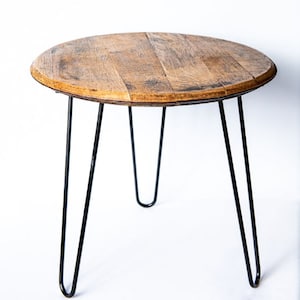 Tennessee Whiskey Barrel Side Table-Home Decor-End Table - Furniture-Barrelhead Decor-Christmas Gift-Night Stand-NOT Guaranteed by Christmas