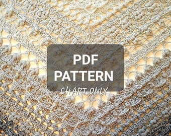 Shadow Night PATTERN, Crochet shawl pattern, Womens shawl pattern, Crochet wrap, Crochet patterns for women, Triangular shawl, PDF pattern