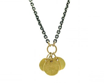 Gold Dangles Necklace