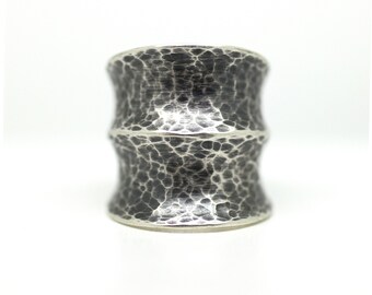 Hammered Texture Band Ring