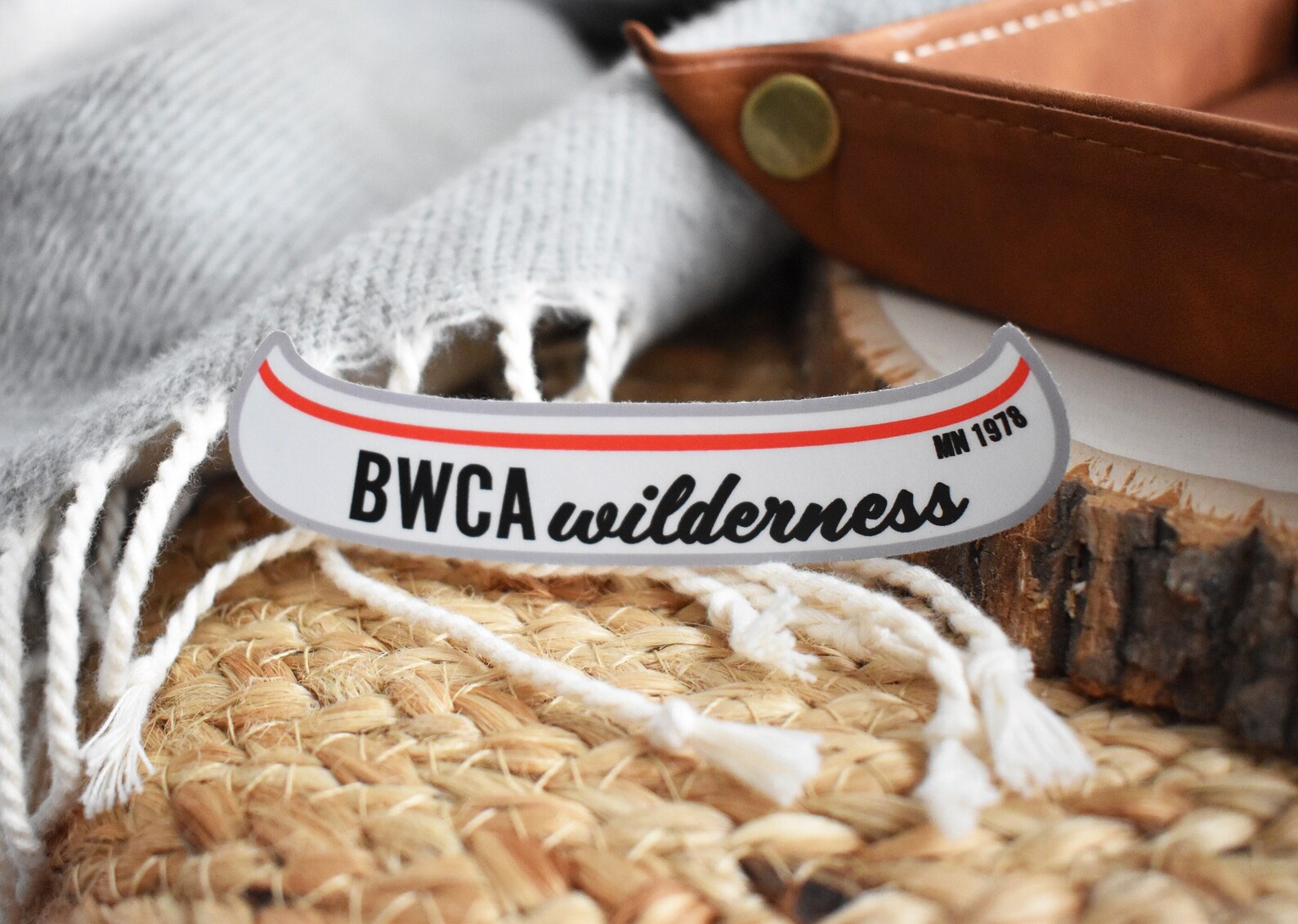 BWCA Canoe Sticker, Boundary Waters Canoe Area, Boundary Waters Art ...