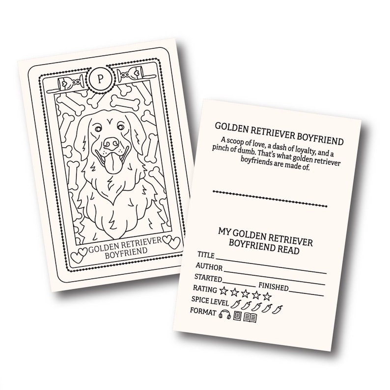 The Romance Reader's Tarot Coloring Book, Gift For Book Lover, Book Tracker, Bookish Coloring Book, Book Tropes, Romance Tropes,Romance Book image 2