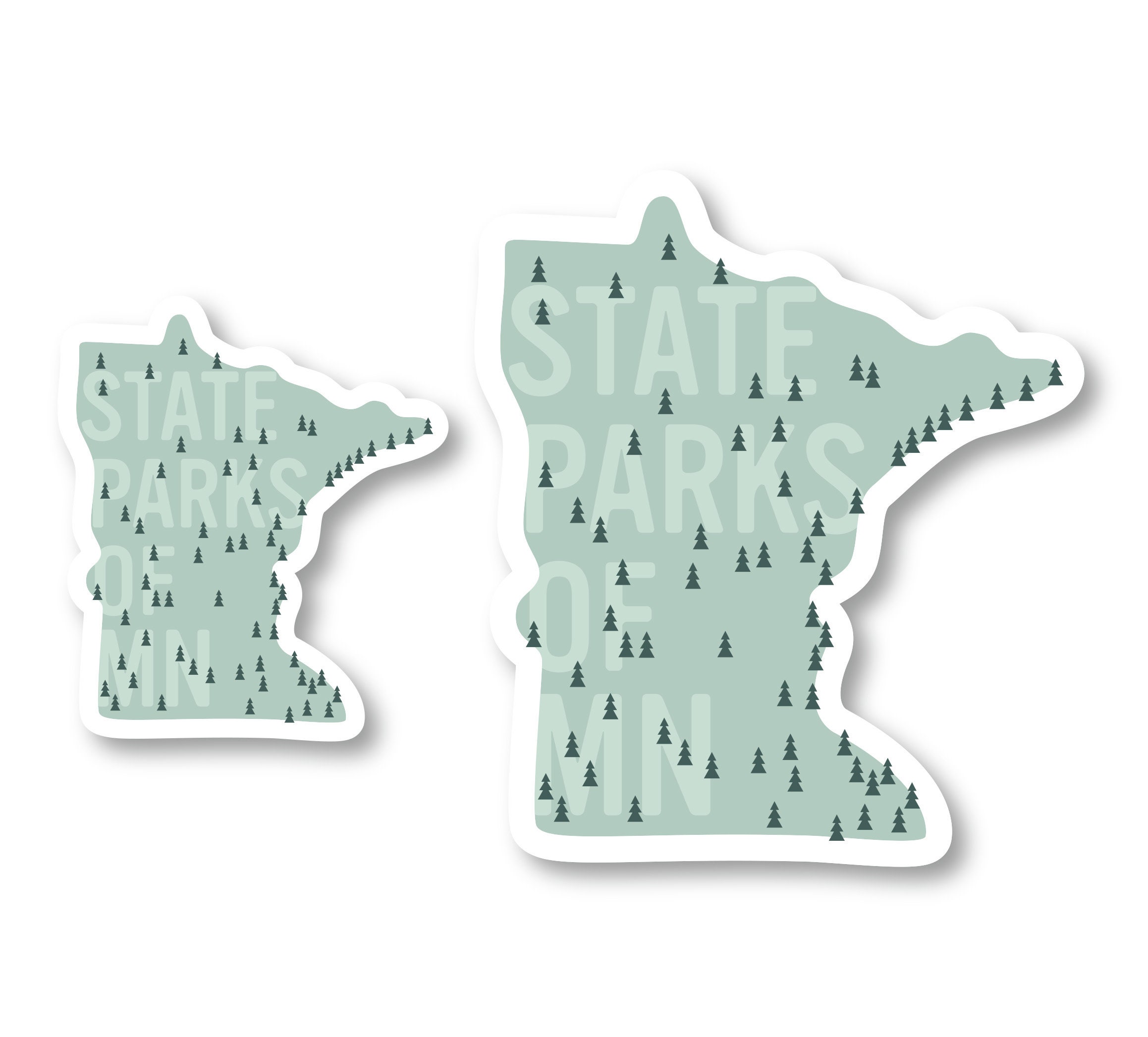 State Parks of Minnesota Sticker State Park Sticker up Etsy