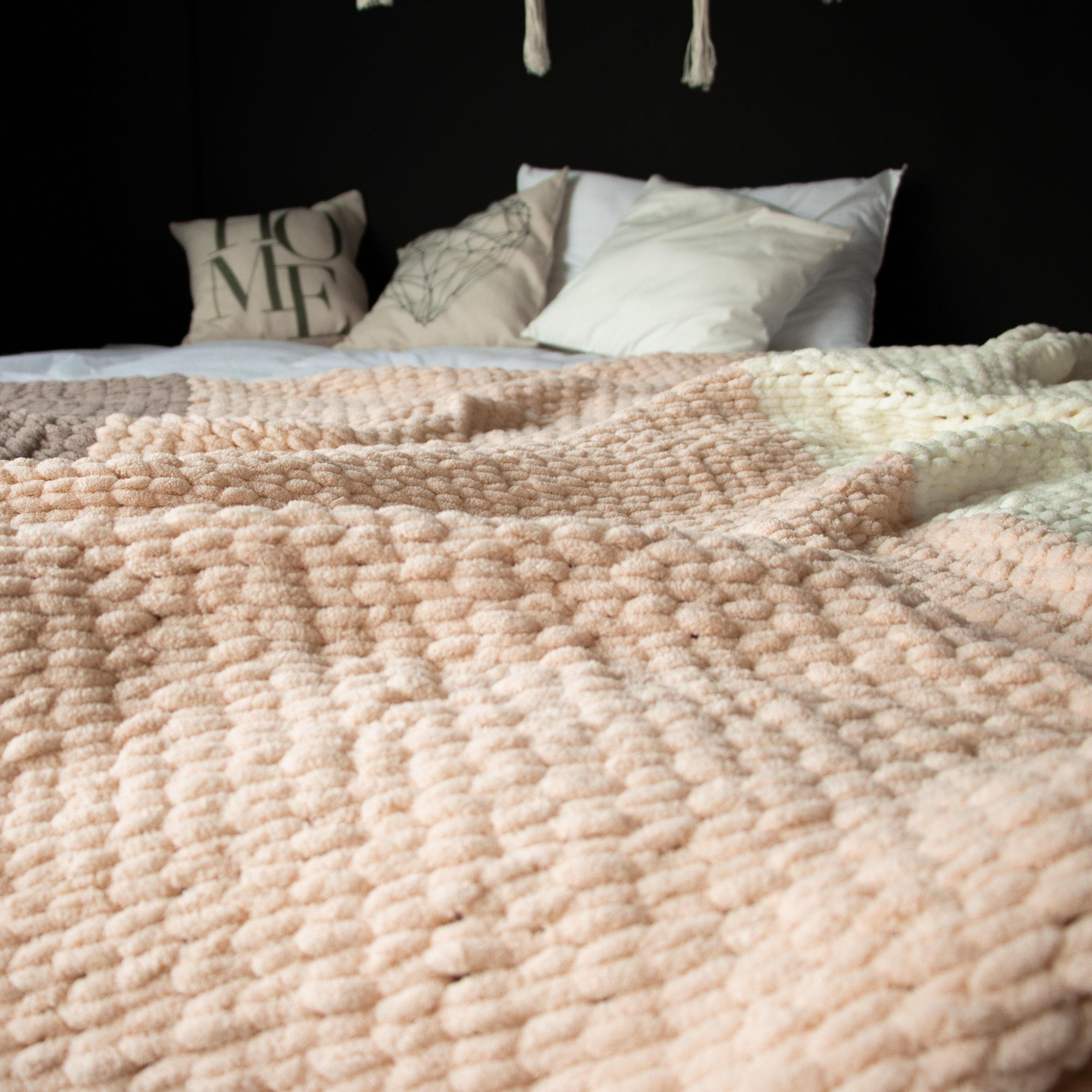 CHENILLE Bedspread Chenille Comforter Chenille Plaid Etsy UK