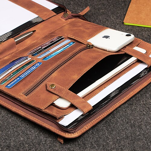 Personalized Leather Padfolio for Women Custom Portfolio With Etsy