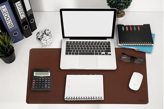 Etsy leather desk pad sale