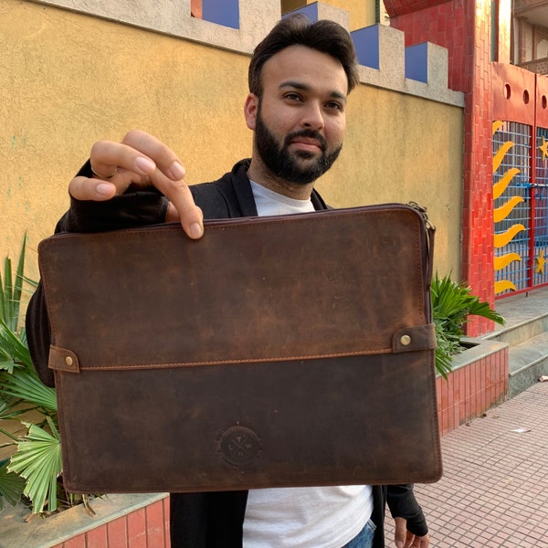 Shop Leather Laptop Sleeve Online Etsy