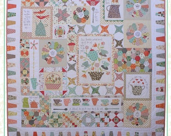 Hatched and Patched - Gossip In The Garden - Pattern  - New