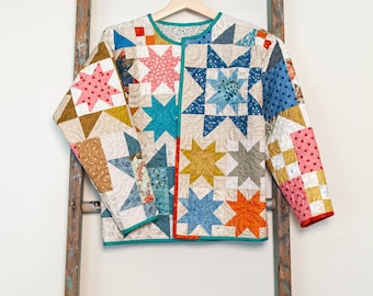 Laundry Basket Quilts - Beachcomber Jacket Pattern - Pieced Pattern