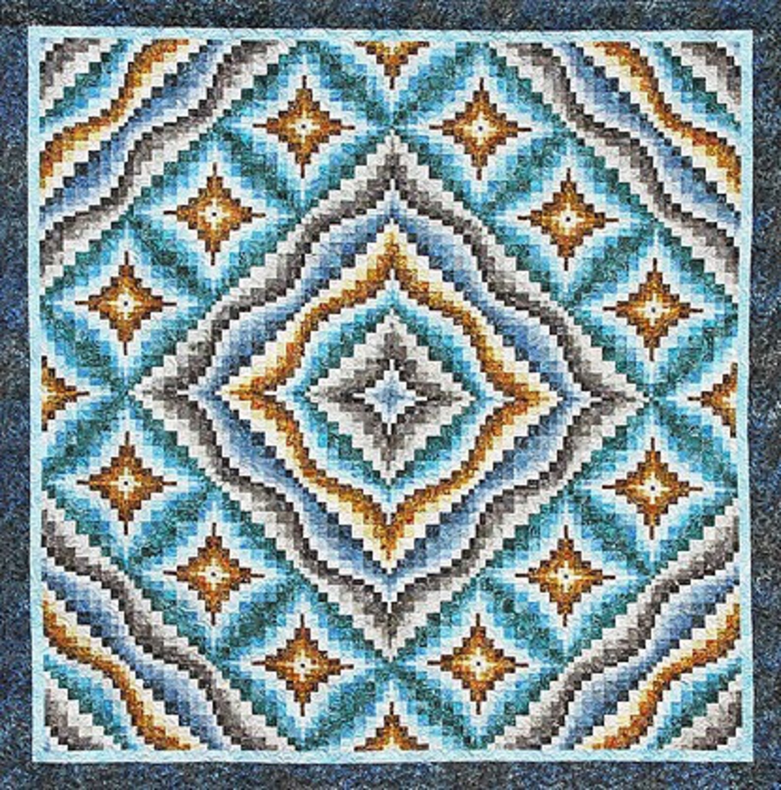 Lakeview Quilts Ripples Pattern Etsy