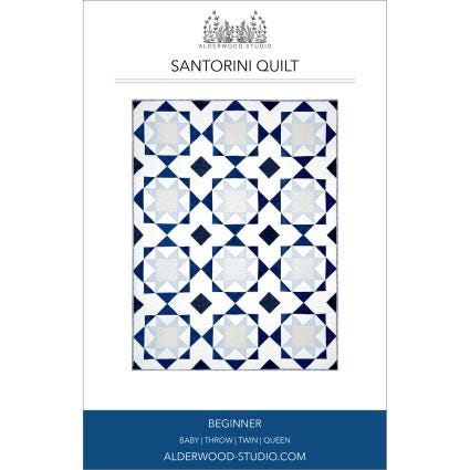 Alderwood Studio - The Santorini Quilt - Quilt Pattern