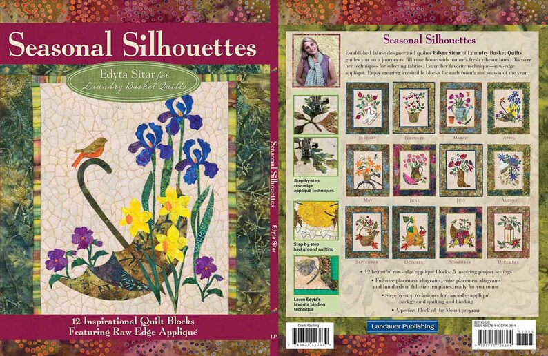 Laundry Basket Quilts Seasonal Silhouettes Quilt Blocks Etsy