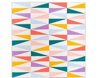 Pen & Paper Patterns - Mod Diamond Quilt Pattern