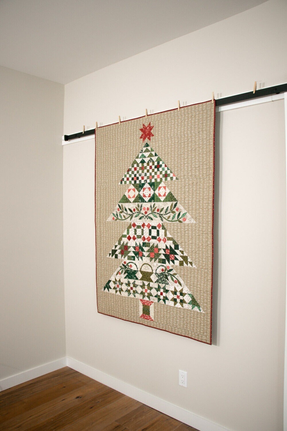 Laundry Basket Quilts Tannenbaum Pieced Pattern Etsy