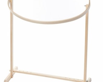 F.A. Edmund's Quilting Hoops and Stands - Oval Hoop w/ Stand 16"x27"