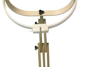 F.A. Edmund's Quilting Hoops and Stands - Quilter's Wonder 18" Hoop with Adjustable Stand