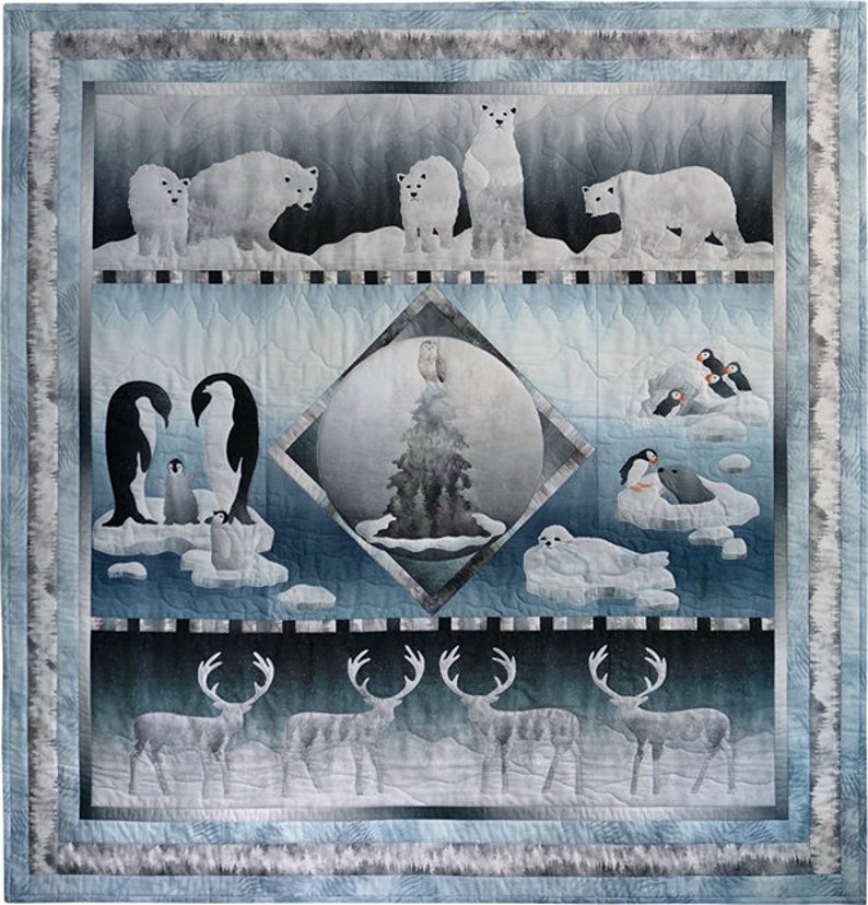 Arctic Circle by McKenna Ryan Laser Cut Fabric Kits Choose Etsy