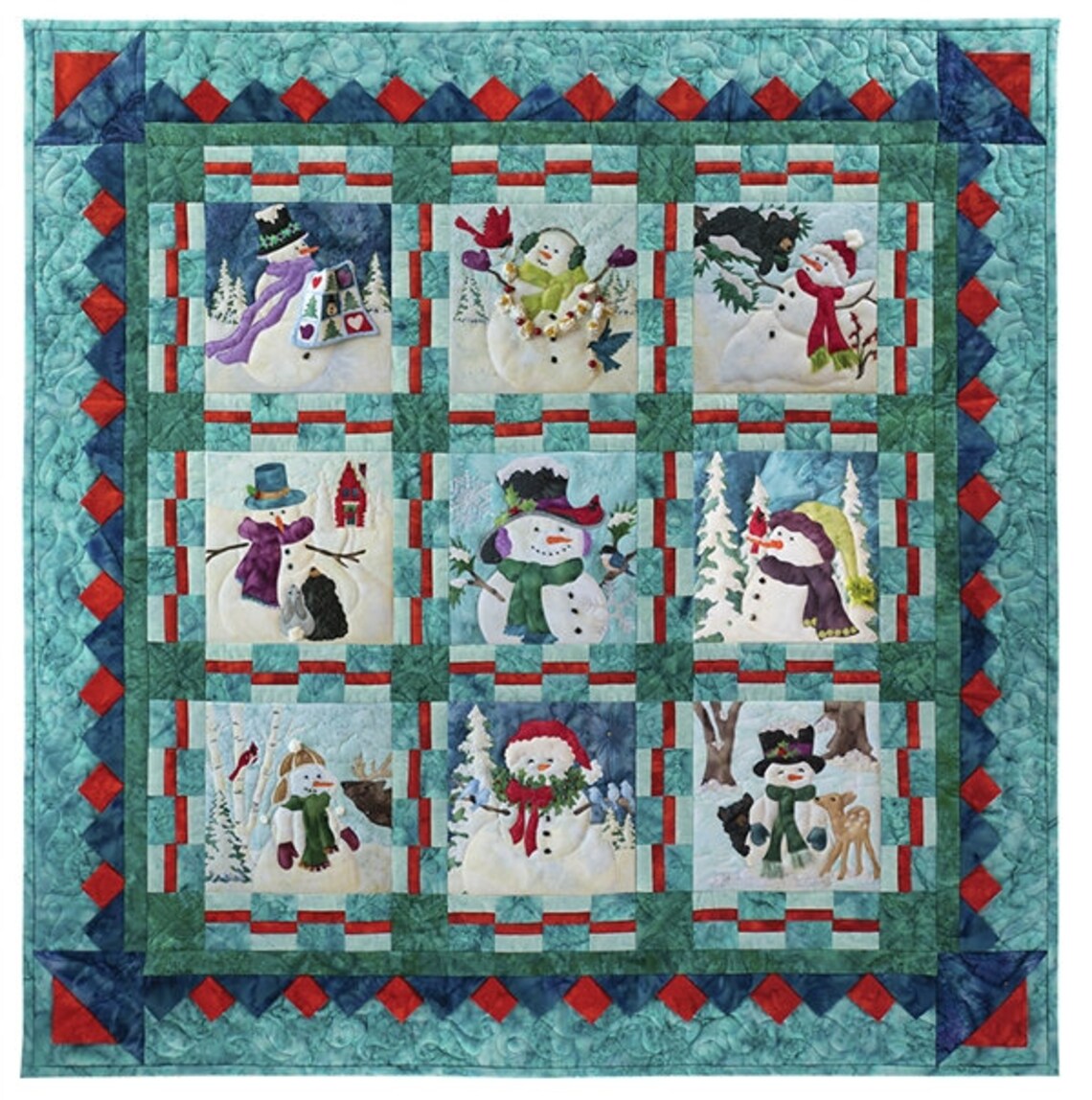 Snow Buds McKenna Ryan Laser Cut Fabric Kit Full quilt set Etsy