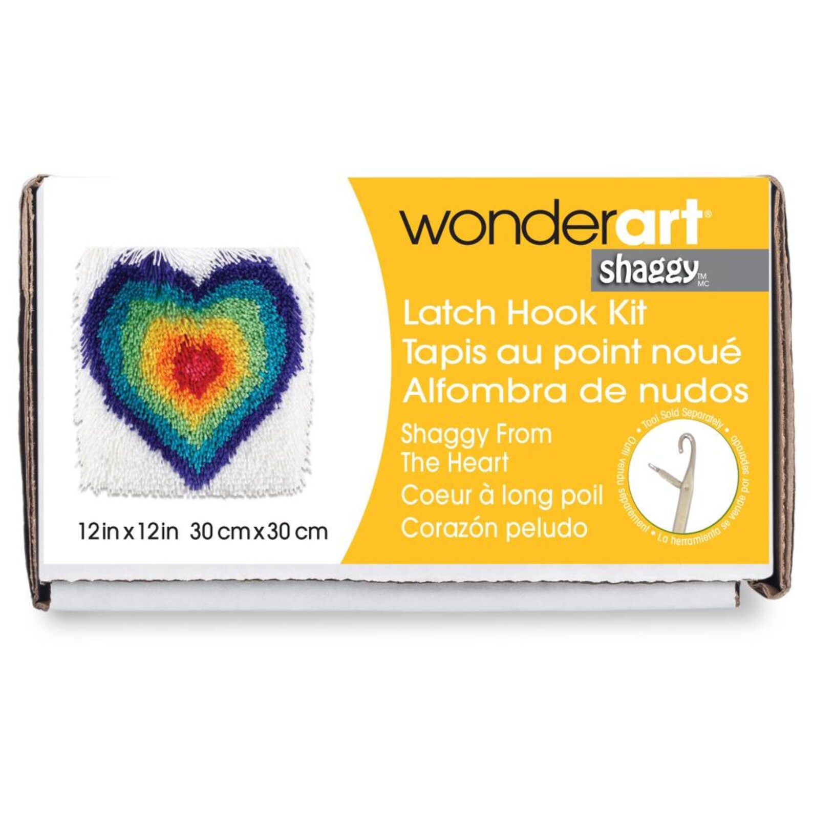 Wonderart Latch Hook Kit 15x20 From the Heart Etsy