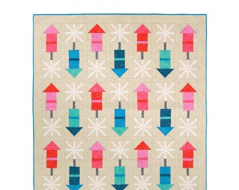 Pen & Paper Patterns - Firecracker Quilt # PAPP22 - Pattern - New!
