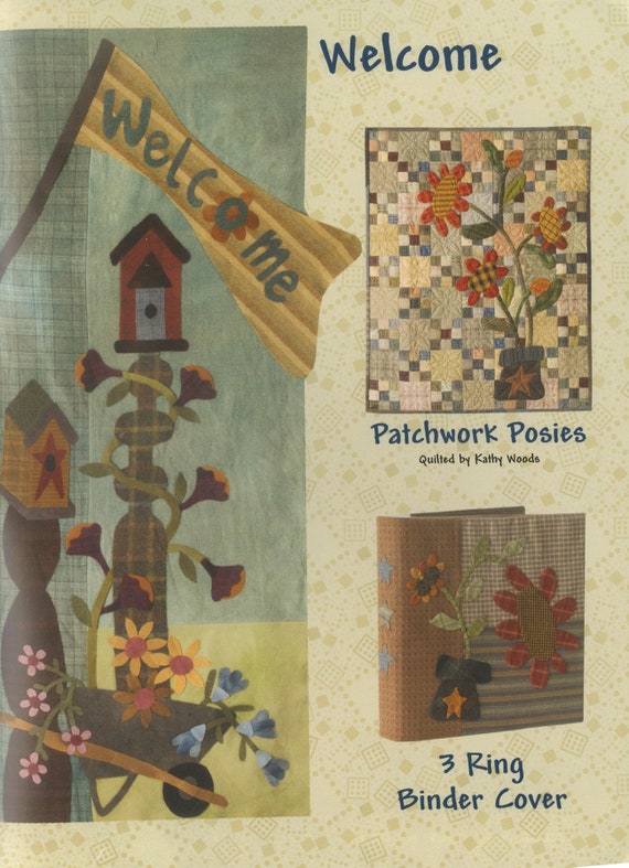 One Sister Designs Back Porch Quilts Book - Includes 4 Cozy Projects With Templates (Softcover, 20 Pages)